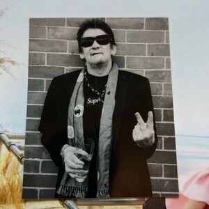 Supreme Shane MacGowan Peace Sticker